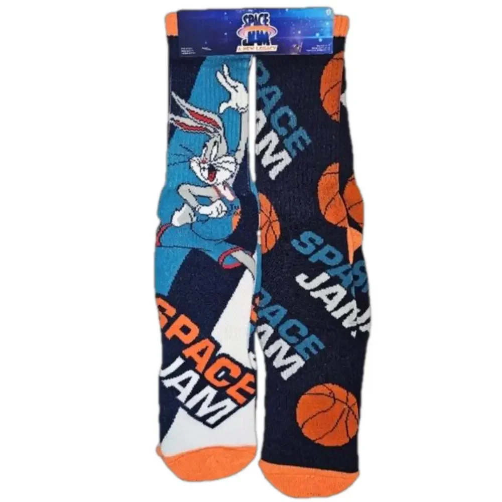 Unisex Adult Space Jam socks NEW